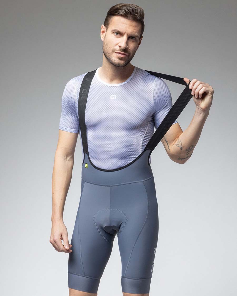 Ale MAGIC COLOUR moške kolesarske kratke hlače z naramnicami