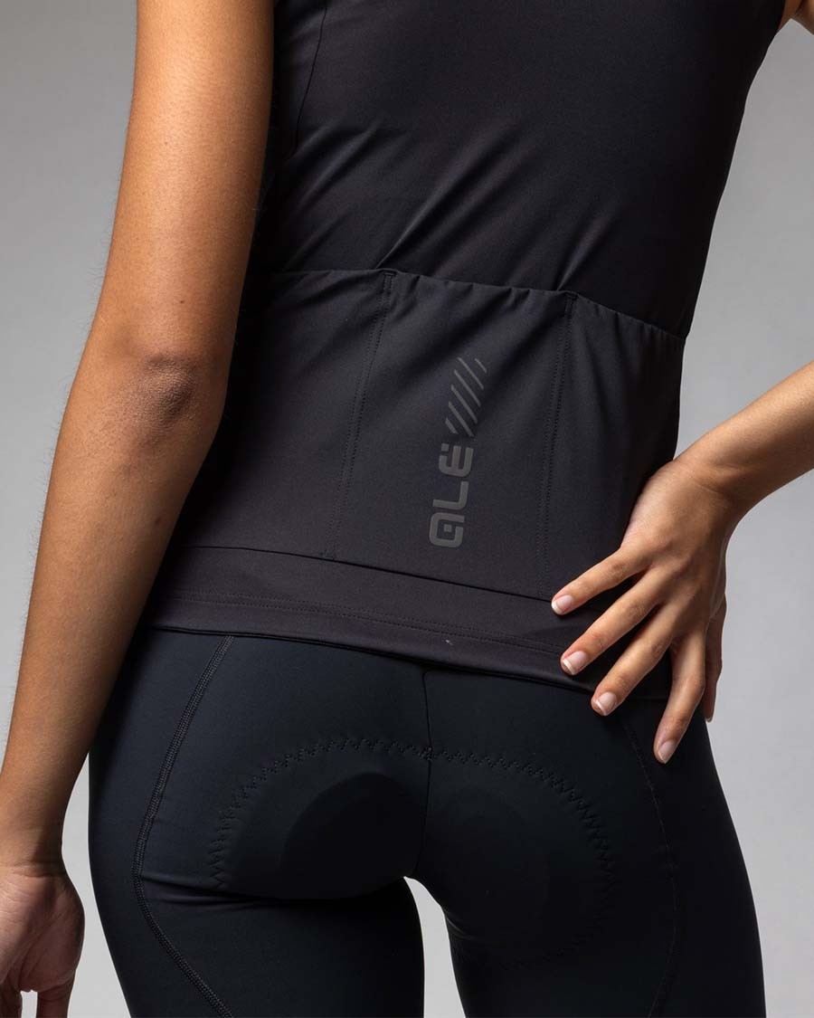 Ale COLOR BLOCK ženski kolesarski dres brez rokavov