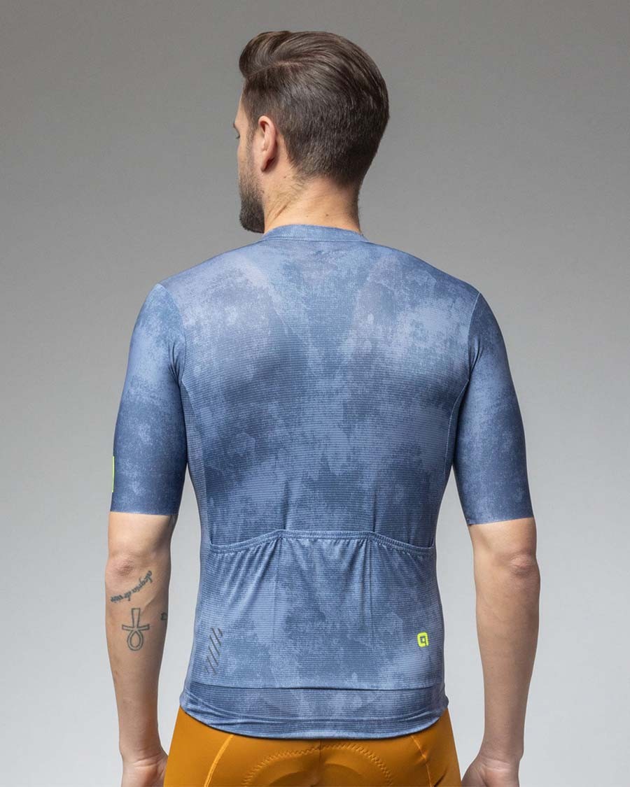 Ale DEEP moški kolesarski dres s kratkimi rokavi