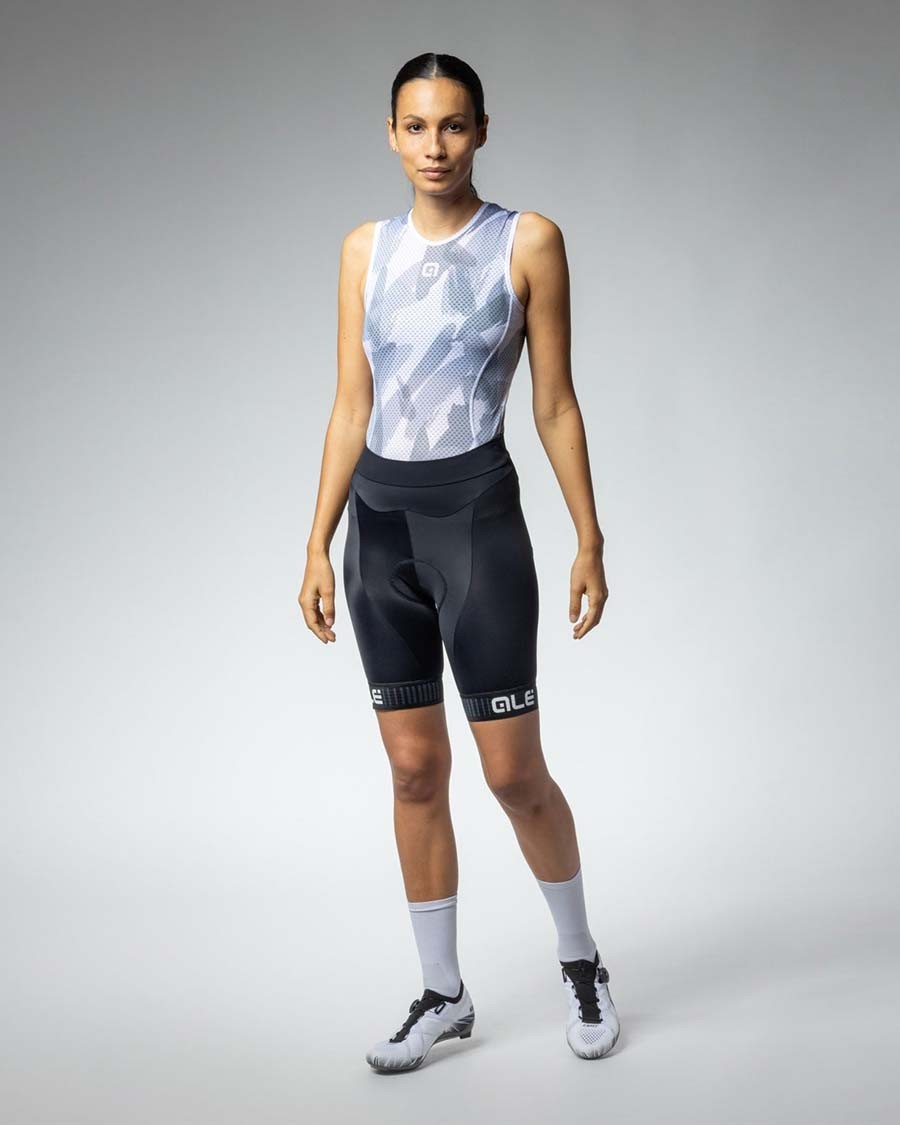 Ale TRAGUARDO 2.0 HALF ženske kolesarske kratke hlače brez naramnic