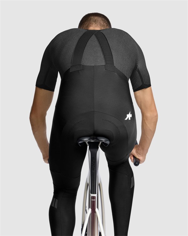 Assos EQUIPE RS S11 EVO Spring/Fall moške dolge kolesarske hlače z naramnicami