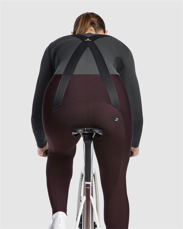 Assos UMA GT S11 Spring/Fall dolge ženske kolesarske hlače z naramnicami