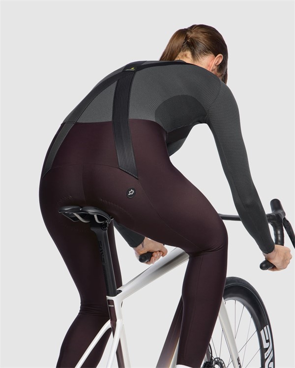 Assos UMA GT S11 Spring/Fall dolge ženske kolesarske hlače z naramnicami