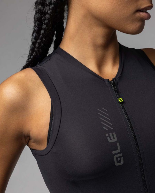 Ale COLOR BLOCK ženski kolesarski dres brez rokavov