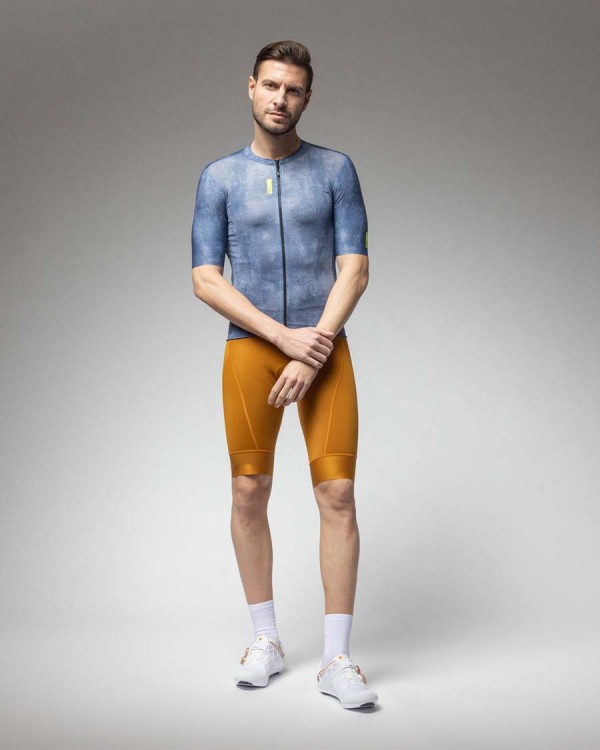 Ale DEEP moški kolesarski dres s kratkimi rokavi