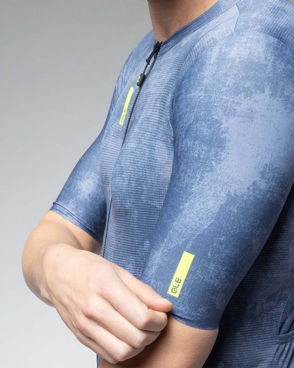 Ale DEEP moški kolesarski dres s kratkimi rokavi