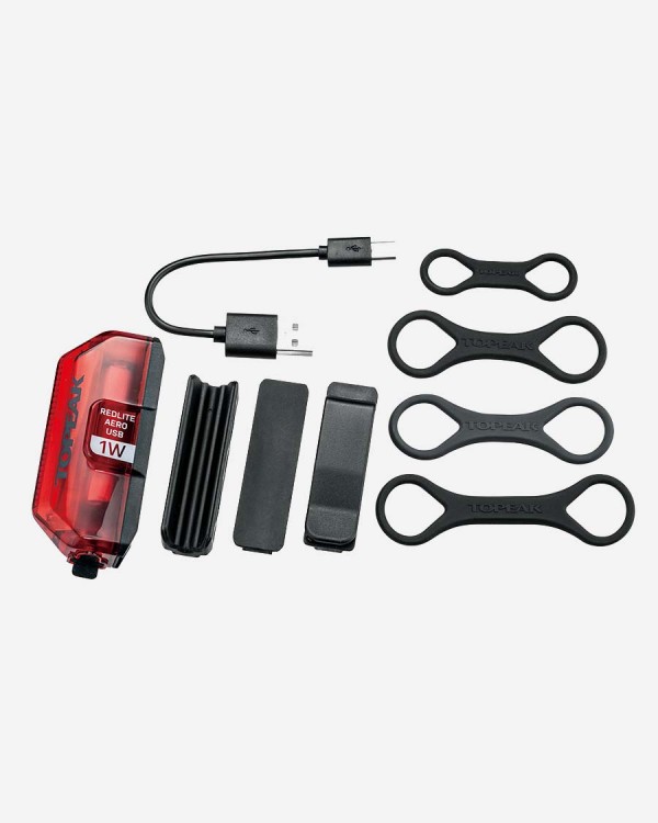Topeak REDLITE AERO USB 1W zadnja luč za kolo