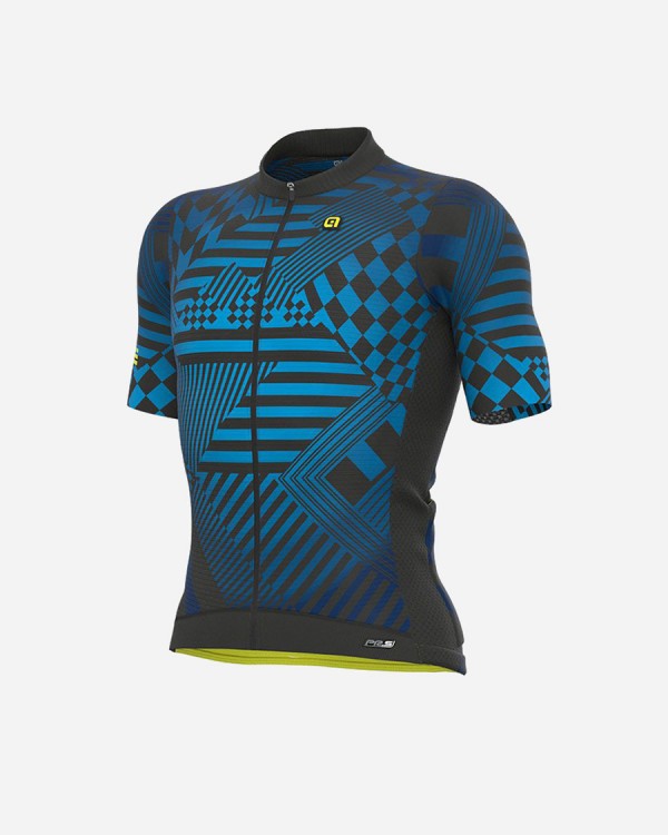Ale CHECKER moški kolesarski dres s kratkimi rokavi