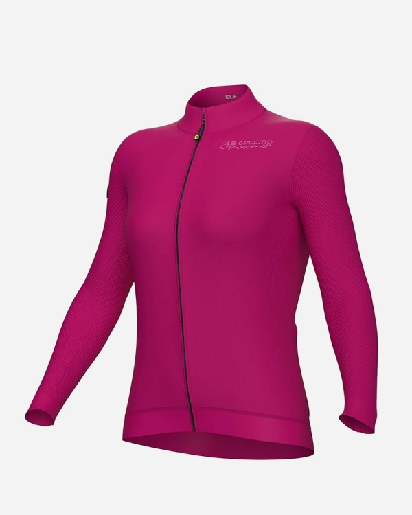 Ale FOLLOW ME 2.0 ženski kolesarski dres z dolgimi rokavi