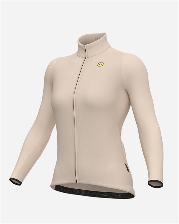 Ale WARM RACE ženski kolesarski dres z dolgimi rokavi