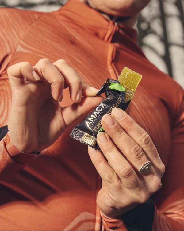 Amacx TURBO FRUIT CHEW energijska sadna žvečilna ploščica