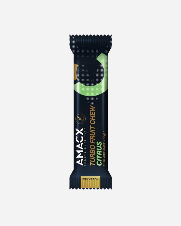 Amacx TURBO FRUIT CHEW energijska sadna žvečilna ploščica