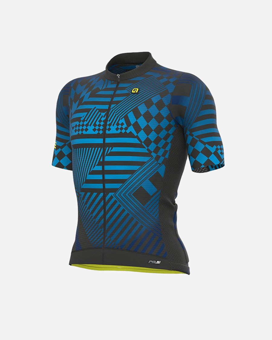 Ale CHECKER moški kolesarski dres s kratkimi rokavi
