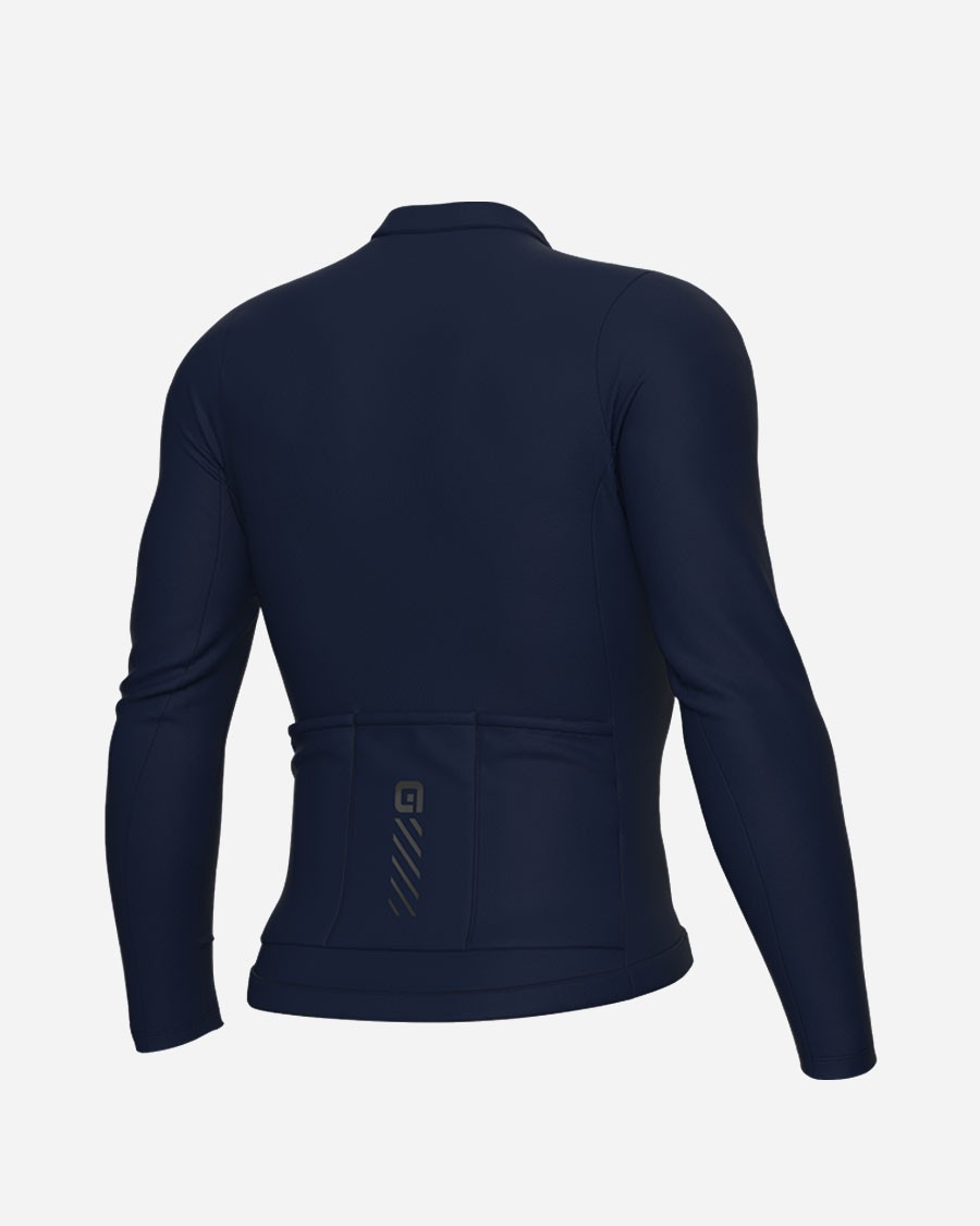 Ale COLOR BLOCK moški kolesarski dres z dolgimi rokavi