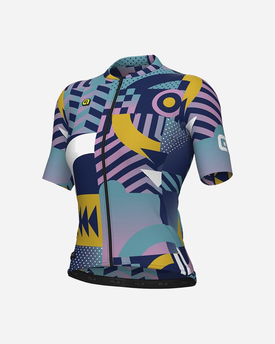 Ale GAMES ženski kolesarski dres s kratkimi rokavi