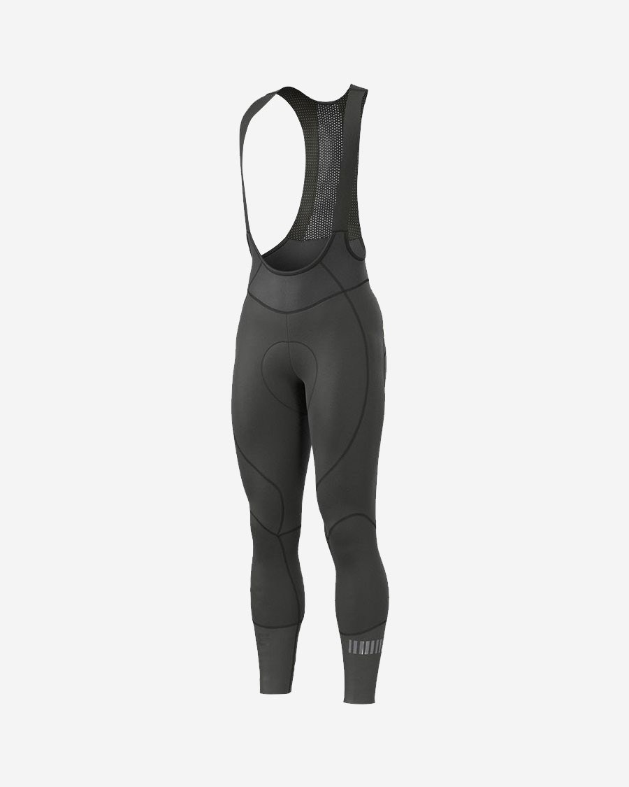 Ale KLIMA WARM ženske dolge kolesarske hlače z naramnicami