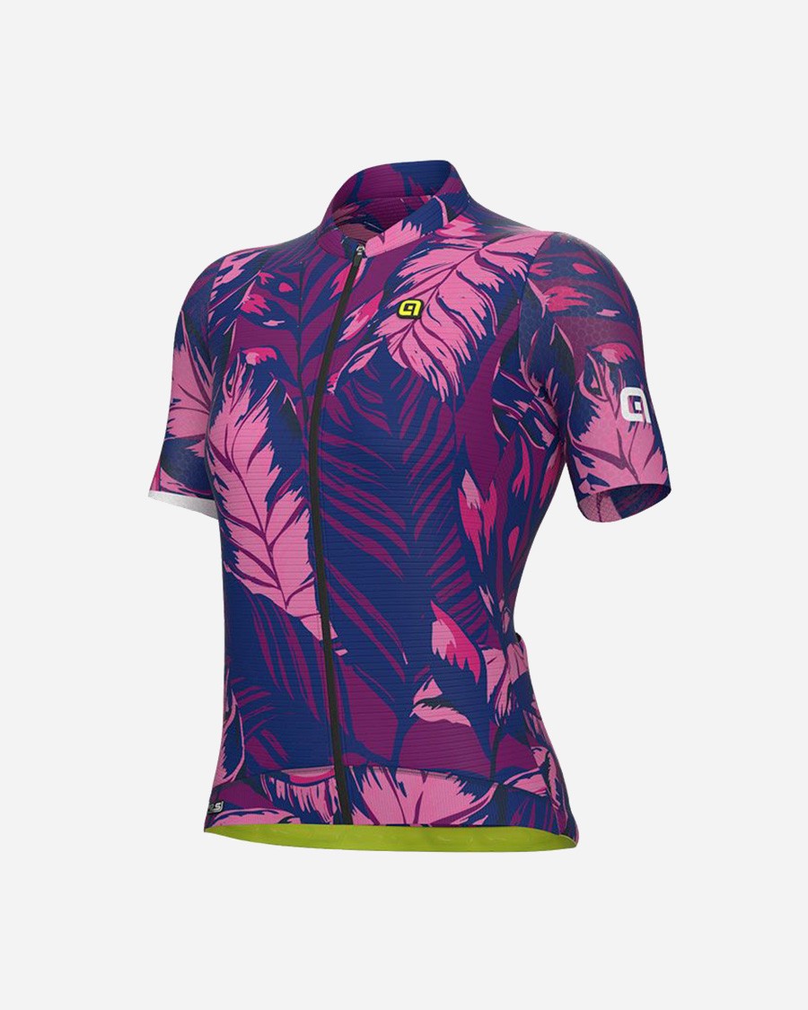 Ale LEAF ženski kolesarski dres s kratkimi rokavi