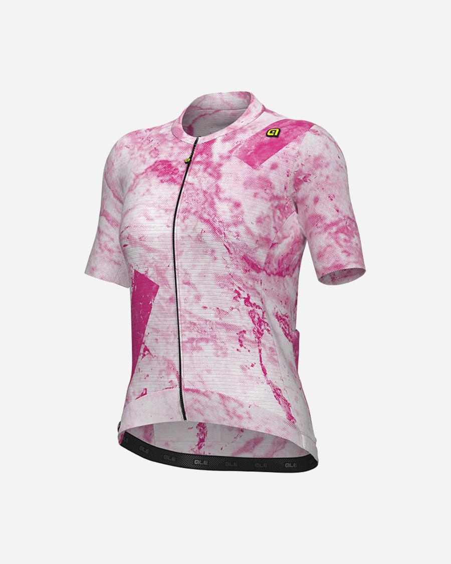 Ale MARBLE ženski kolesarski dres s kratkimi rokavi