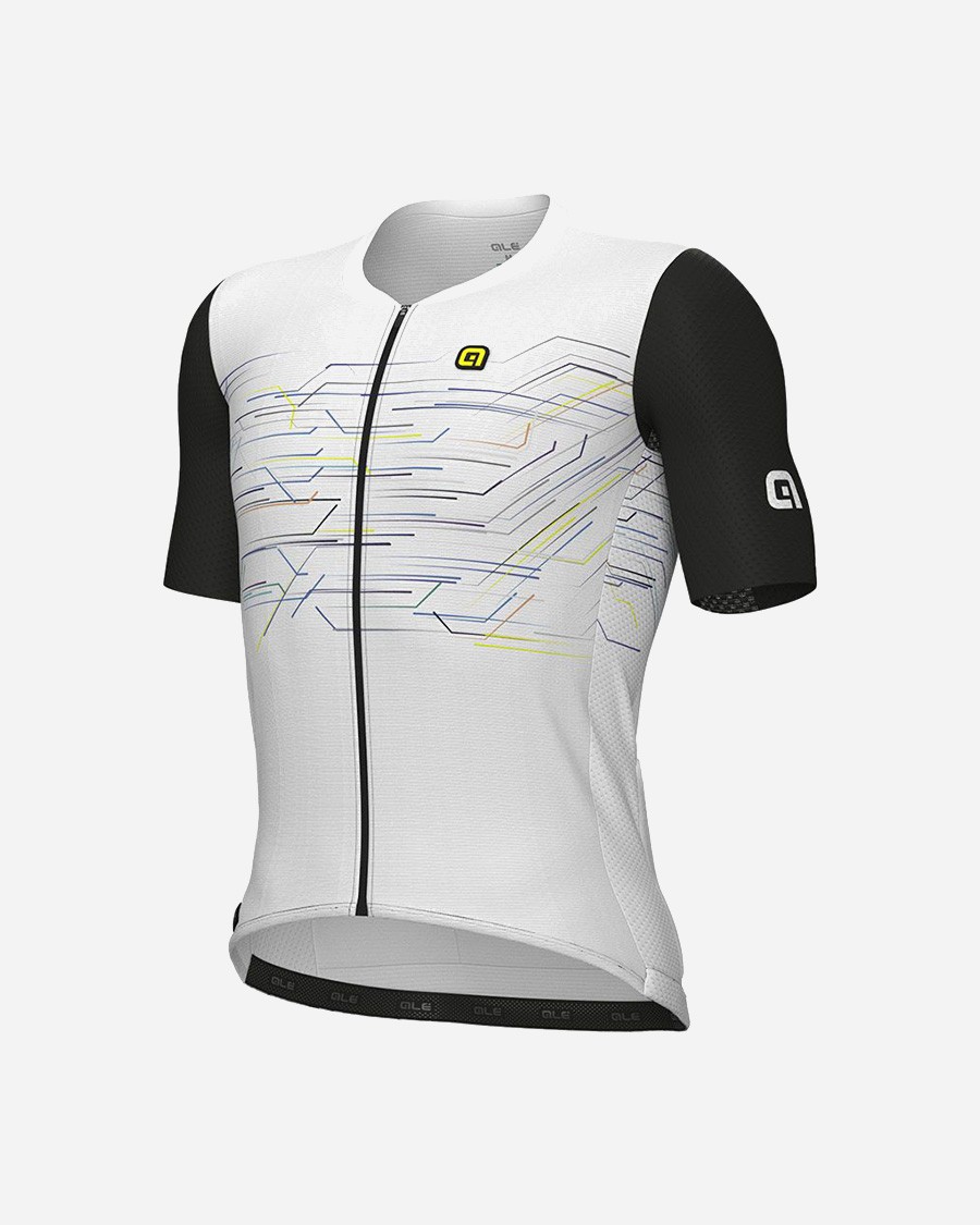 Ale MEGABYTE moški kolesarski dres s kratkimi rokavi