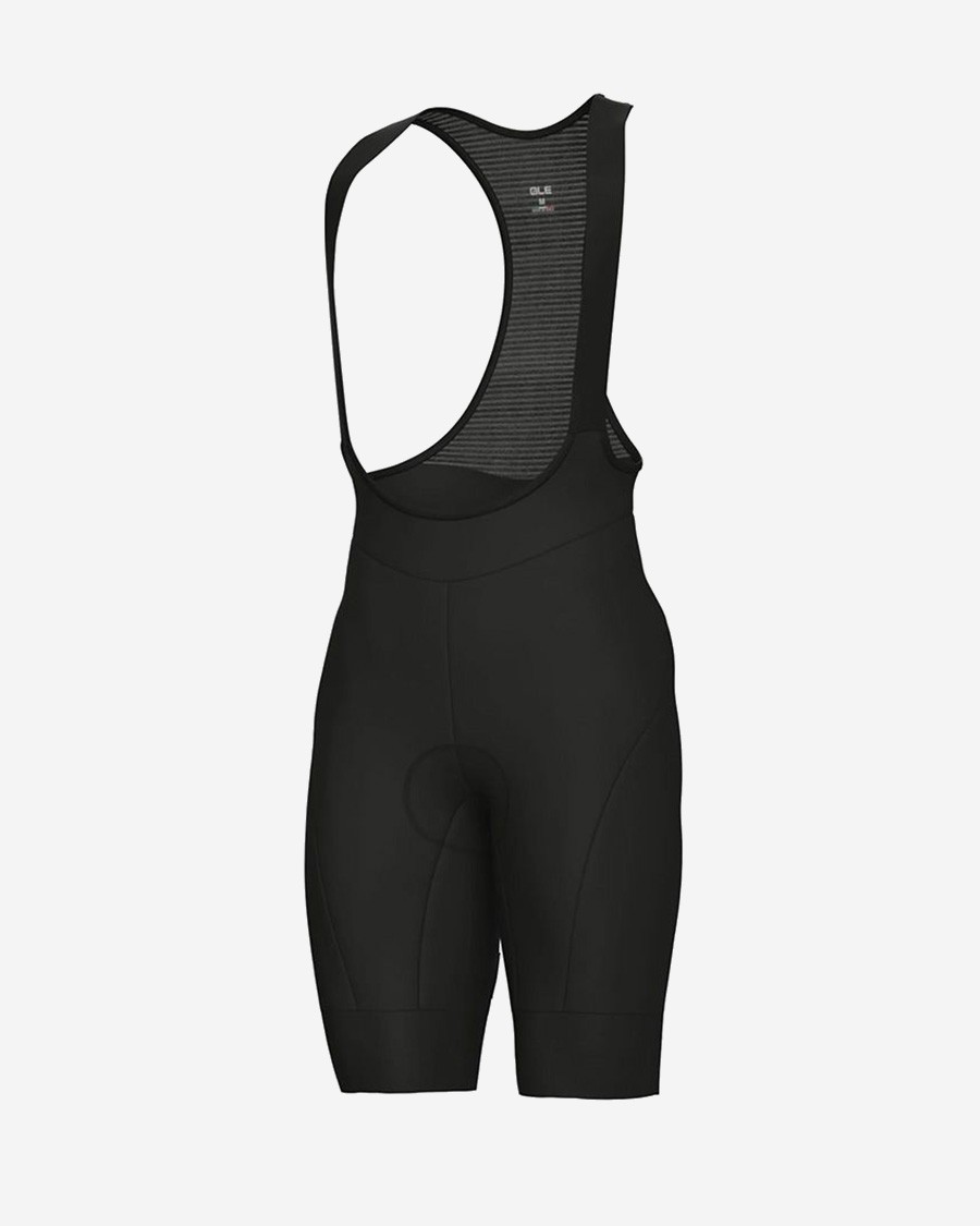 Ale WINTER 2.0 zimske moške kratke kolesarske hlače z naramnicami