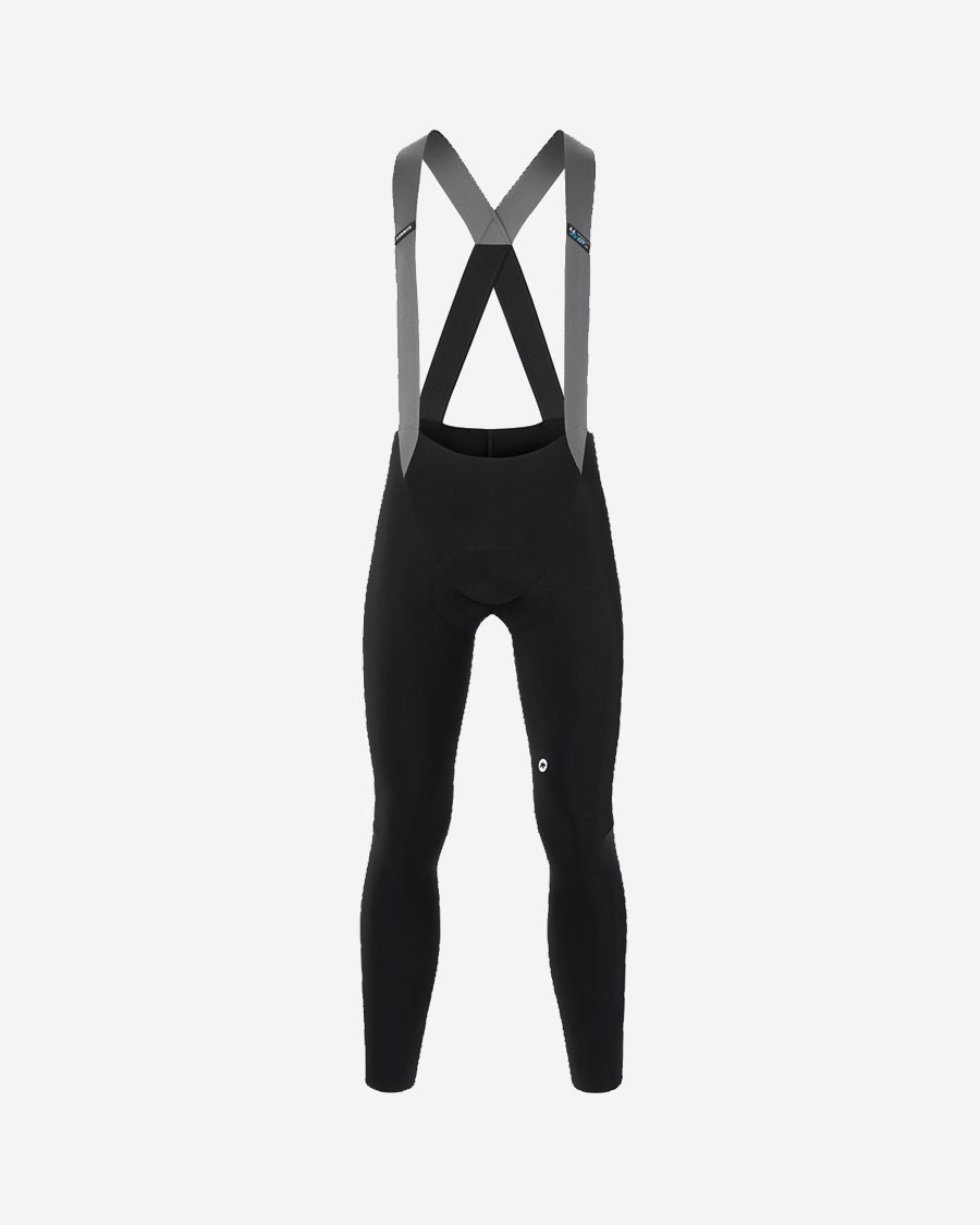 Assos MILLE GT Winter C2 moške dolge kolesarske hlače z naramnicami