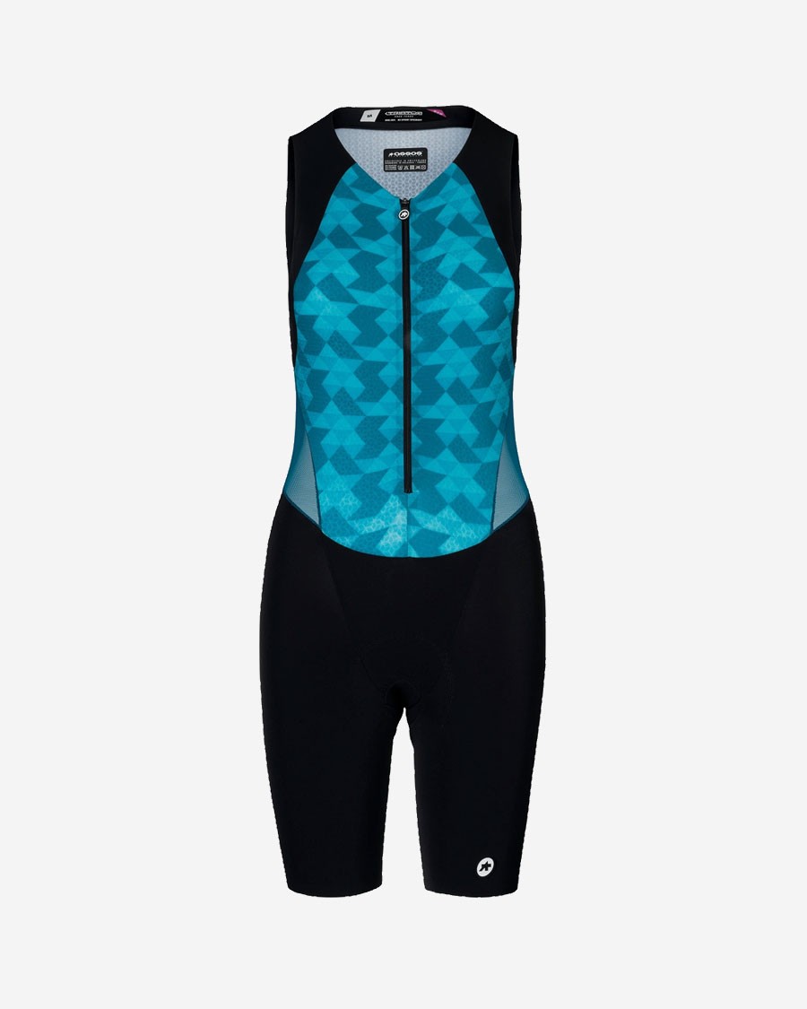 Assos BODY TRIATOR NS ženski kolesarski body brez rokavov