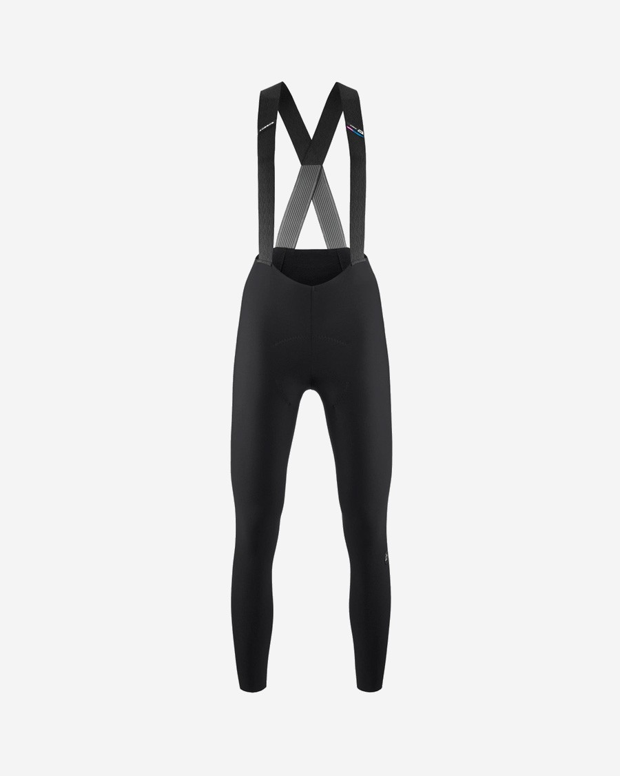 Assos UMA GT Winter C2  ženske dolge kolesarske hlače z naramnicami