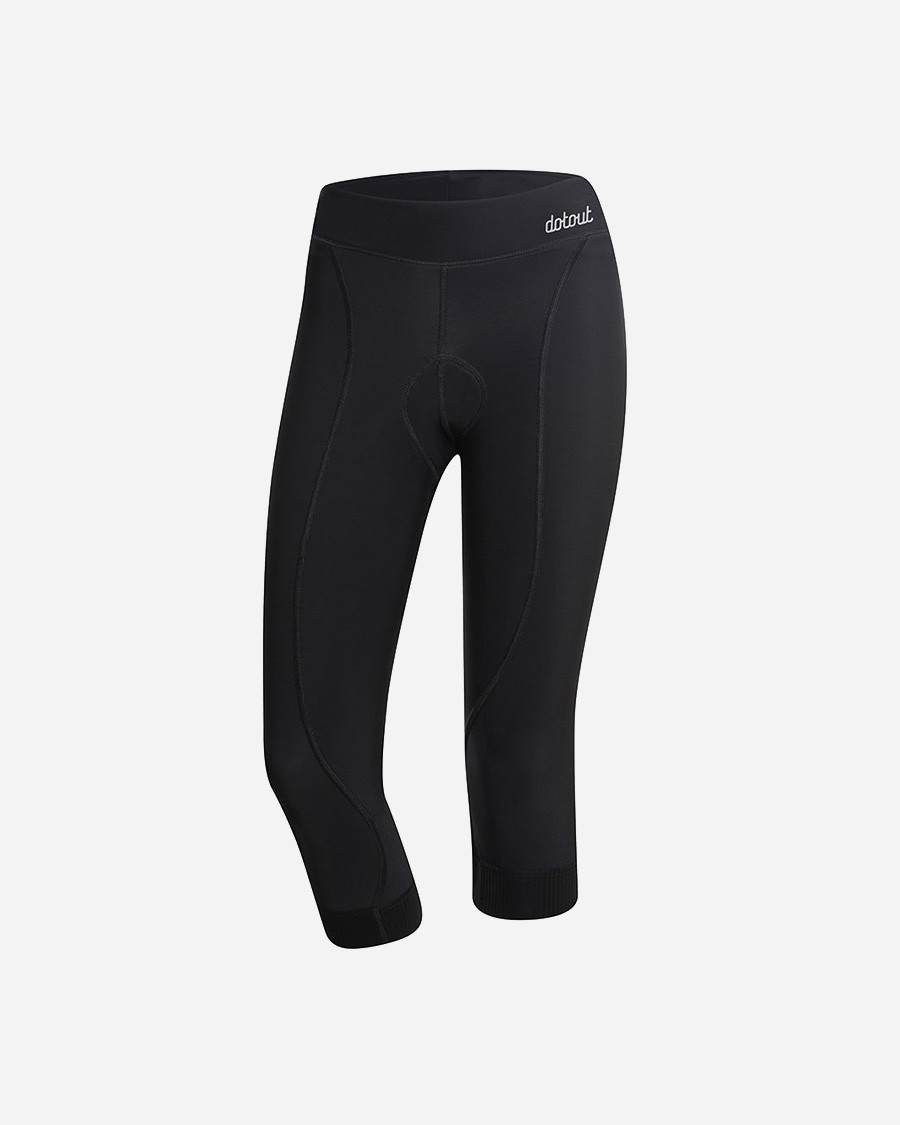 Dotout SWIFT ženske 3/4 kolesarske hlače z naramnicami