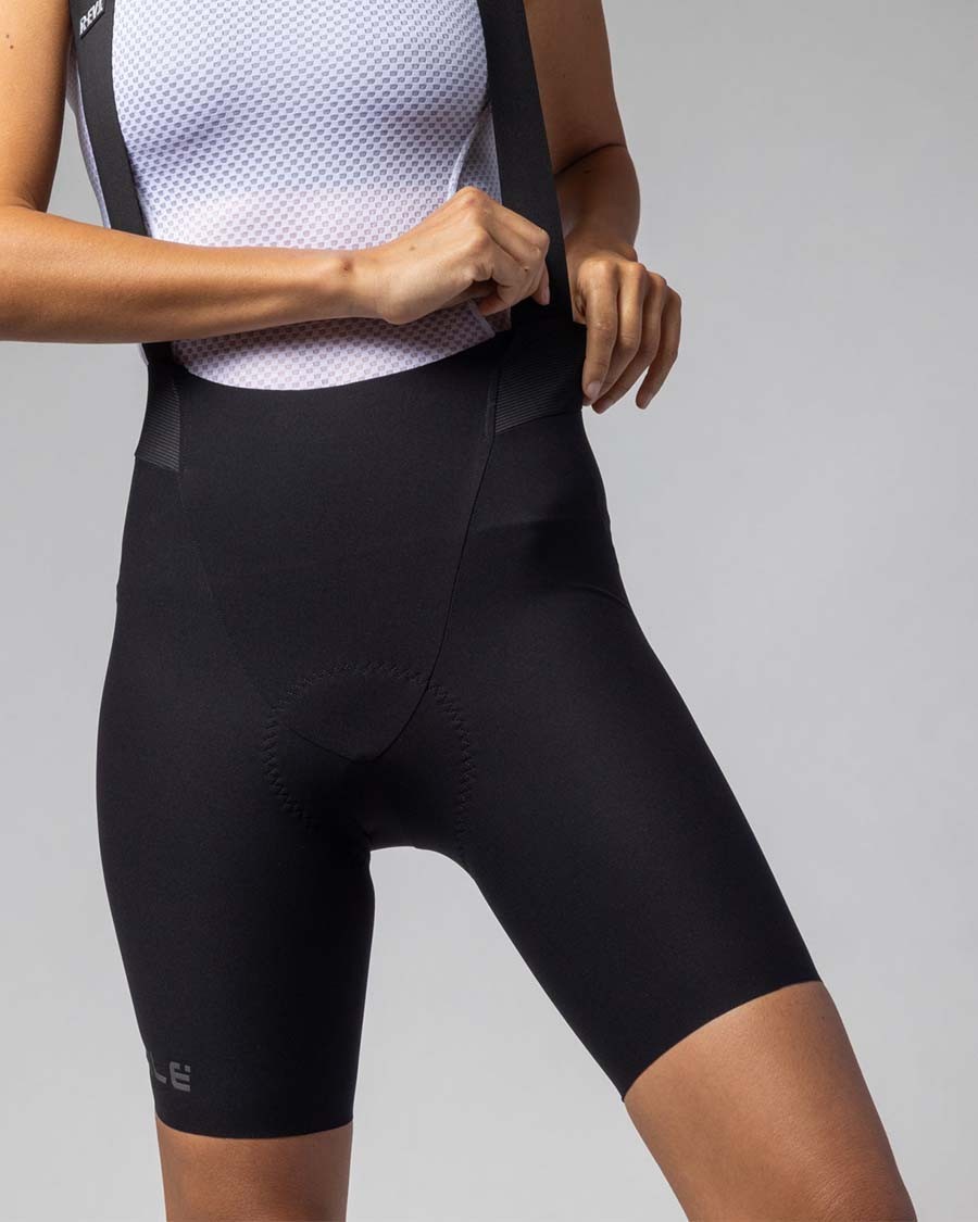 Ale SPEEDFONDO LIGHT ženske kolesarske kratke hlače z naramnicami