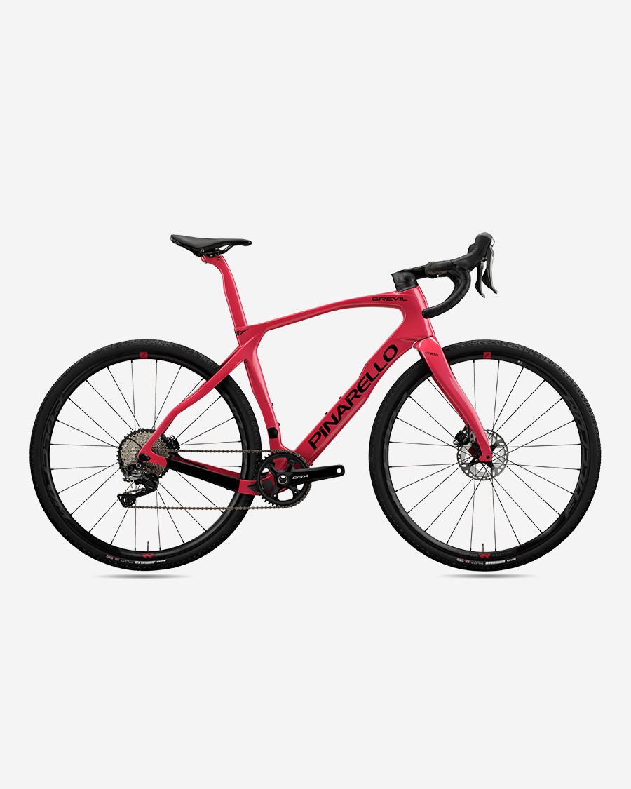 Pinarello GREVIL F7 Ekar Rapid Red 500 gravel kolo